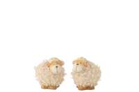 Sheep Porcelain Beige/Brown Small