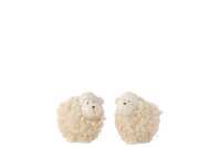 Sheep Porcelain White Small