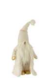 Gnome Long Coat Textile Cream/Gold