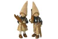 Enfants Ski Resin Brun Large