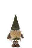 Gnome Knit Textile Green Large