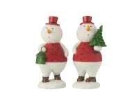 Bonhomme De Neige Arbre+Lanterne