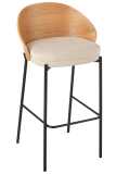 Bar Chair Lone Ply Wood/Metal