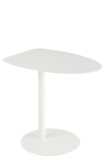 Table Gigogne Ice Metal Blanc