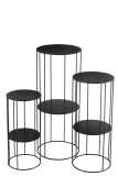 Set De 3 Stand De Fleurs Metal