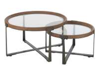 Set Of 2 Coffee Tables Luki