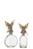 Botellas Deco Fairy Metal/Vidrio