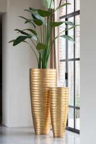 Set De 2 Vases Metal Egypte Metal