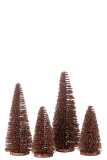 Doos Met 4 Kerstboom Decoratief