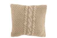 Cushion Knitted+Braid Cotton