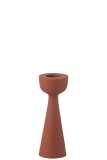 Candle Holder Cone Aluminium Rust