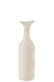 Vase Agra Aluminium White Small