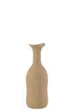 Vase Agra Aluminium Beige Small