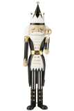 Nutcracker Iron Black/White Large