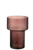 Vase Betty Glass Pink Small