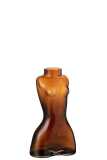 Vase Corps Verre Marron Small