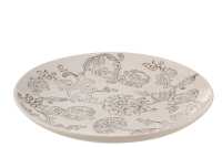 Assiette Decorative Zen Porcelaine