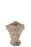 Flowerpot Antique Poly Natural