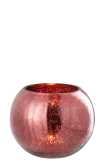 Tealight Holder Ball Craquelure