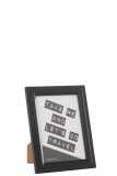 Photo Frame Bob Mdf Black Medium