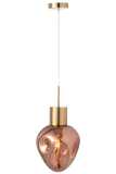 Hanglamp Goud Metaal/Glas Koper