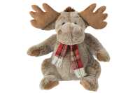 Reindeer+Scarf Plush Polyester