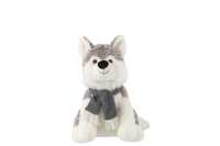 Husky + Bufanda Peluche Poliéster