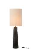 Table Lamp Threaded Ailanthus Wood