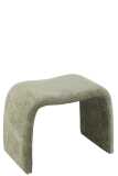 Tabouret N Shape Textile Vert