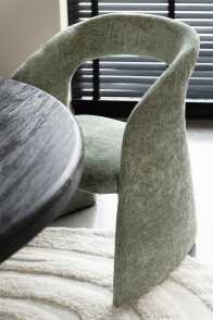 Anise Chaise Textile Vert Menthe