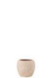 Flowerpot Round Terra Rose Gold