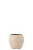 Flowerpot Round Terra Rose Gold