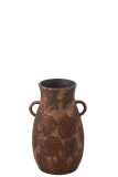 Vase Amphore Terra Brown/Rust