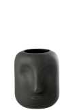 Vase Noe Glass Black Small