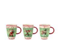 Tazas Xmas Dolomita Mix Surtido De