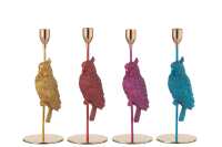 Candle Holder Bird Resin Mix