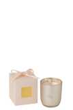 Vela Perfumada Merci Beige Small