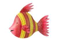 Pesce Ferro Rosso/Giallo Large