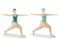 Donna Yoga Allungamento Resina Mix