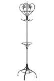 Hallstand Round Metal Black 