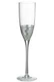Champagne Glass Transparent/Silver