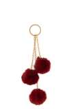 Sleutelhanger 3 Bollen Textiel