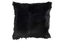 Coussin Peau De Chevre Noir