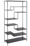 Rack 6 Levels Metal Black