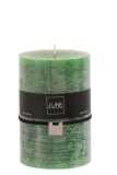 Cylinder Candle Light Green Xl