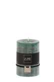 Cylinder Candle Dark Green M 39h