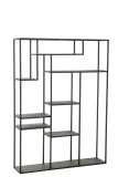 Rack Irregular Shelf Metal Black