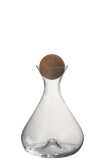 Carafe + Bouchon Verre/Liege