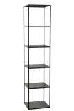 Rack 6 Levels Metal Black