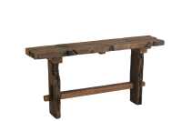 Console Grezzo Rettangolare Legno